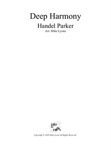 Deep harmony – Brass Band: Deep harmony – Brass Band by Handel Parker