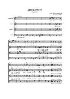 Vocal version: Für gemischten Chor by James Lord Pierpont