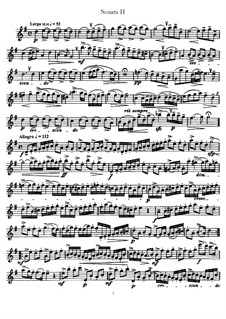 Sonate Nr.2 : Solostimme by Johann Mattheson
