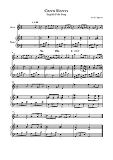 Two instruments version: Für Oboe und Klavier by folklore