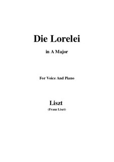 Die Loreley, S.273: A-Dur by Franz Liszt