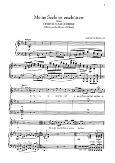 Christus am Ölberge, Op.85: Meine Seele ist erschuttert by Ludwig van Beethoven