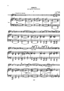 Sonate für Violine und Klavier in A-Dur, M.8 FWV 8: Partitur by César Franck