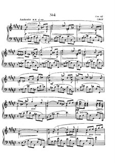 Acht Etüden, Op.42: Etüde Nr.4 by Alexander Skrjabin