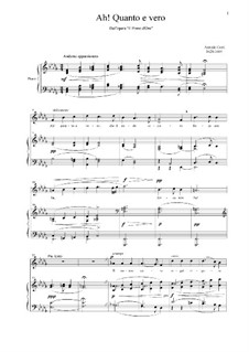 Der goldene Apfel: Ah! Quanto e vero by Pietro Antonio Cesti