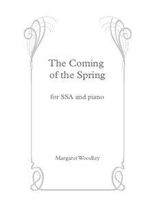 The Coming of the Spring (SSA/piano): The Coming of the Spring (SSA/piano) by Margaret Simmonds