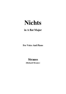 No.2 Nichts: A flat Major by Richard Strauss