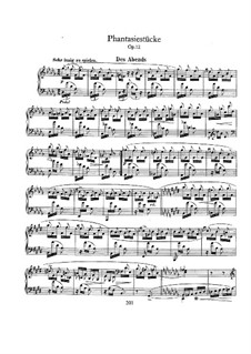 Fantasiestücke, Op.12: Vollsammlung by Robert Schumann