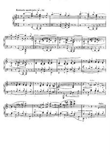 Barcarolle Nr.9 in a-Moll, Op.101: Für Klavier by Gabriel Fauré