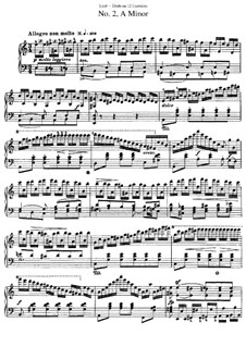 Études d'exécution transcendante, S.136: Etüde Nr.2 by Franz Liszt