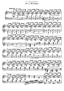 Études d'exécution transcendante, S.136: Etüde Nr.5 by Franz Liszt
