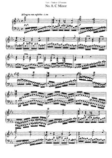 Études d'exécution transcendante, S.136: Etüde Nr.8 by Franz Liszt