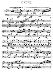 Études d'exécution transcendante, S.136: Etüde Nr.9 by Franz Liszt