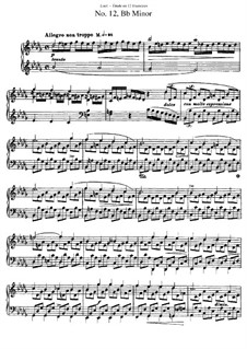 Études d'exécution transcendante, S.136: Etüde Nr.12 by Franz Liszt