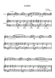 10 Easy Classical Pieces for Violin and Piano Vol. 3: Wiegenlied by Edward MacDowell, Johann Strauss (Sohn), Johannes Brahms, Georg Friedrich Händel, Felix Mendelssohn-Bartholdy, Robert Schumann, Muzio Clementi, Giuseppe Verdi, Anton Rubinstein, Johan Halvorsen