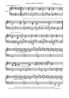 Jitterbug Waltz: Für Klavier by Fats Waller