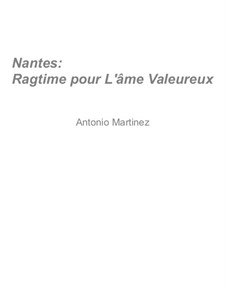 Rags of the Red-Light District, Nos.71-95, Op.2: No.90 The Jersey City Rag: Ragtime for the Heroic Citizens by Antonio Martinez