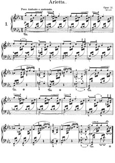 Lyrische Stücke, Op.12: No.1 Arietta by Edvard Grieg
