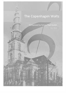 The Godfather Suite, Op.4: No.8 The Copenhagen Waltz. Solo piano (easy) by Simon Paul Austin