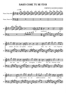 I'll be like you want me: I'll be like you want me by Monica Bergo