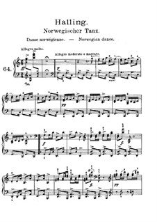 Lyrische Stücke, Op.71: No.5 Halling by Edvard Grieg