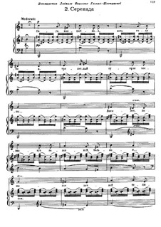 Lieder und Tänze des Todes: Nr.2 Serenade by Modest Mussorgski