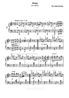 Nr.7: Für Klavier by Johann Friedrich Burgmüller