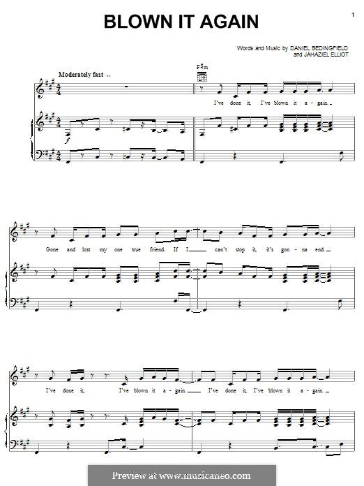 Blown It Again: Blown It Again by Daniel Bedingfield