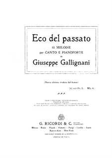 Eco del passato: Eco del passato by Giuseppe Gallignani