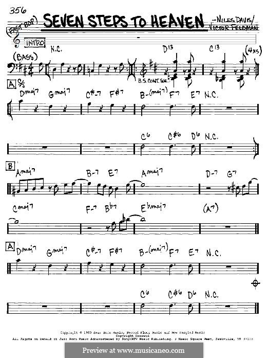 Seven Steps To Heaven: Melodische Linie by Miles Davis