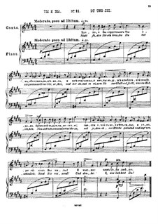 Fünfundzwanzig Gedichte von Puschkin, Op.57: Nr.11 Du und Sie by César Cui
