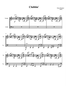 Clubbin', Op.334: Clubbin' by Gene Pritsker