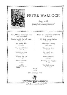 Wiegenlied: Wiegenlied by Peter Warlock