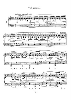 Sechs Lieder ohne Worte: Nr.3 Träumerei by Georges Bizet