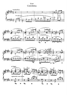 Consolations, S.172: Nr.5 in E-Dur by Franz Liszt