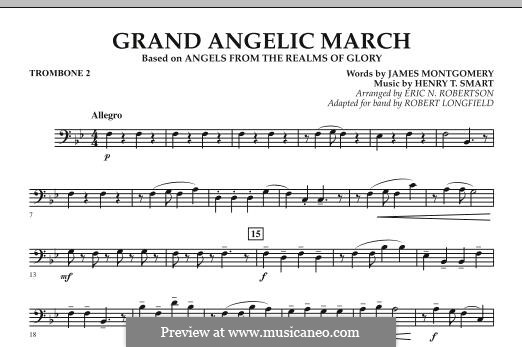 Grand Angelic March: Trombone 2 part by Henry Smart