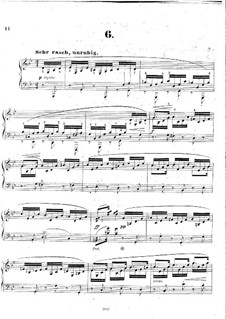 Rosen und Dornen, Op.25: Studie Nr.6 by Johann Carl Eschmann