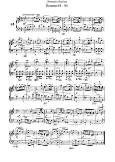 Nr.1-103: Nr.64-84 by Domenico Scarlatti