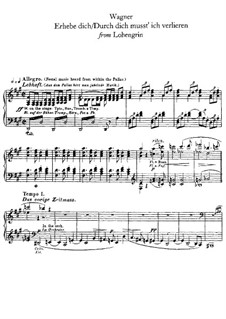 Erhebe dich: Für Stimme und Klavier by Richard Wagner