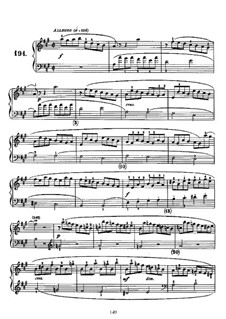 Sonate Nr.191 in A-Dur, K.342 L.191 P.341: Für Klavier by Domenico Scarlatti