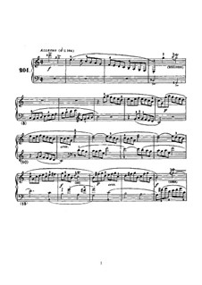 Sonate Nr.201 in C-Dur, K.326 L.201 P.336: Für Klavier by Domenico Scarlatti