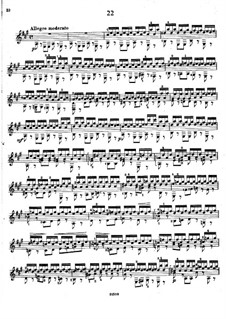 Fünfundzwanzig Etüden, Op.38: Etüde Nr.23 by Napoléon Coste