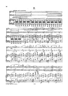 Klaviertrio Nr.4, Op.120: Teil II by Hans Huber
