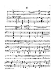 Klaviertrio Nr.4, Op.120: Teil IV by Hans Huber