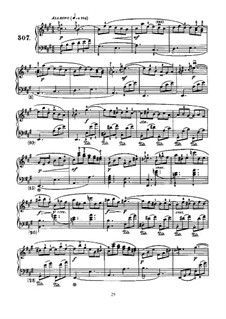 Sonate Nr.307 in A-Dur, K.269 L.307 P.432: Für Klavier by Domenico Scarlatti