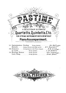 Sehnsucht der Sennerin: Bearbeitung für Streichquintett – Violinstimme I by Ole Bull