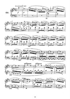 Sonate Nr.60 in D-Dur, K.346 L.60 P.250: Für Klavier by Domenico Scarlatti