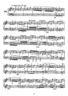 Sonate Nr.80 in G-Dur, K.79 L.80 P.204: Für Klavier by Domenico Scarlatti