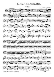 Sonatine für Violine und Klavier in G-Dur, B.183 Op.100: Solostimme by Antonín Dvořák
