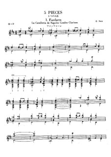 Fünf Stücke: Fünf Stücke by Gaspar Sanz